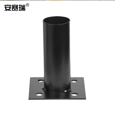 安赛瑞竹篱笆栅栏底座民宿庭院隔断竹竿铁脚配件1套装5E00196