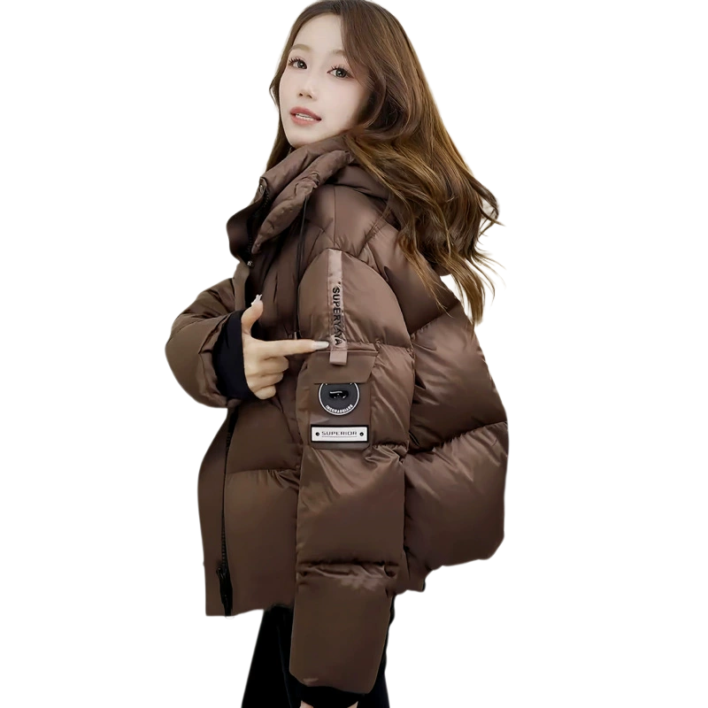 2025冬季新款短款时尚保暖棉衣休闲感加厚女冬季棉衣宽松外套,女装/女士精品,棉衣/棉服,淘宝优惠券,粉丝福利购,淘宝优惠卷