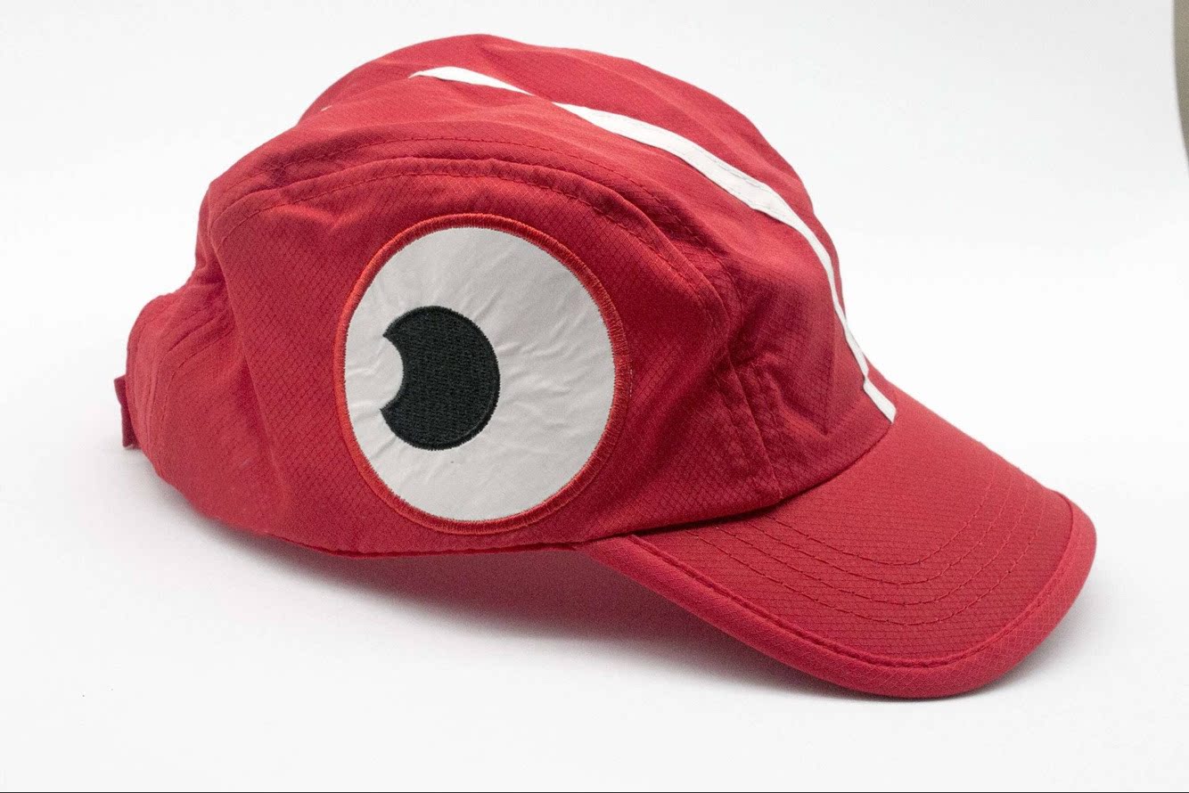 小红帽定制夏季防晒 反光眼睛学生帽子幼儿园团体小黄帽定做logo