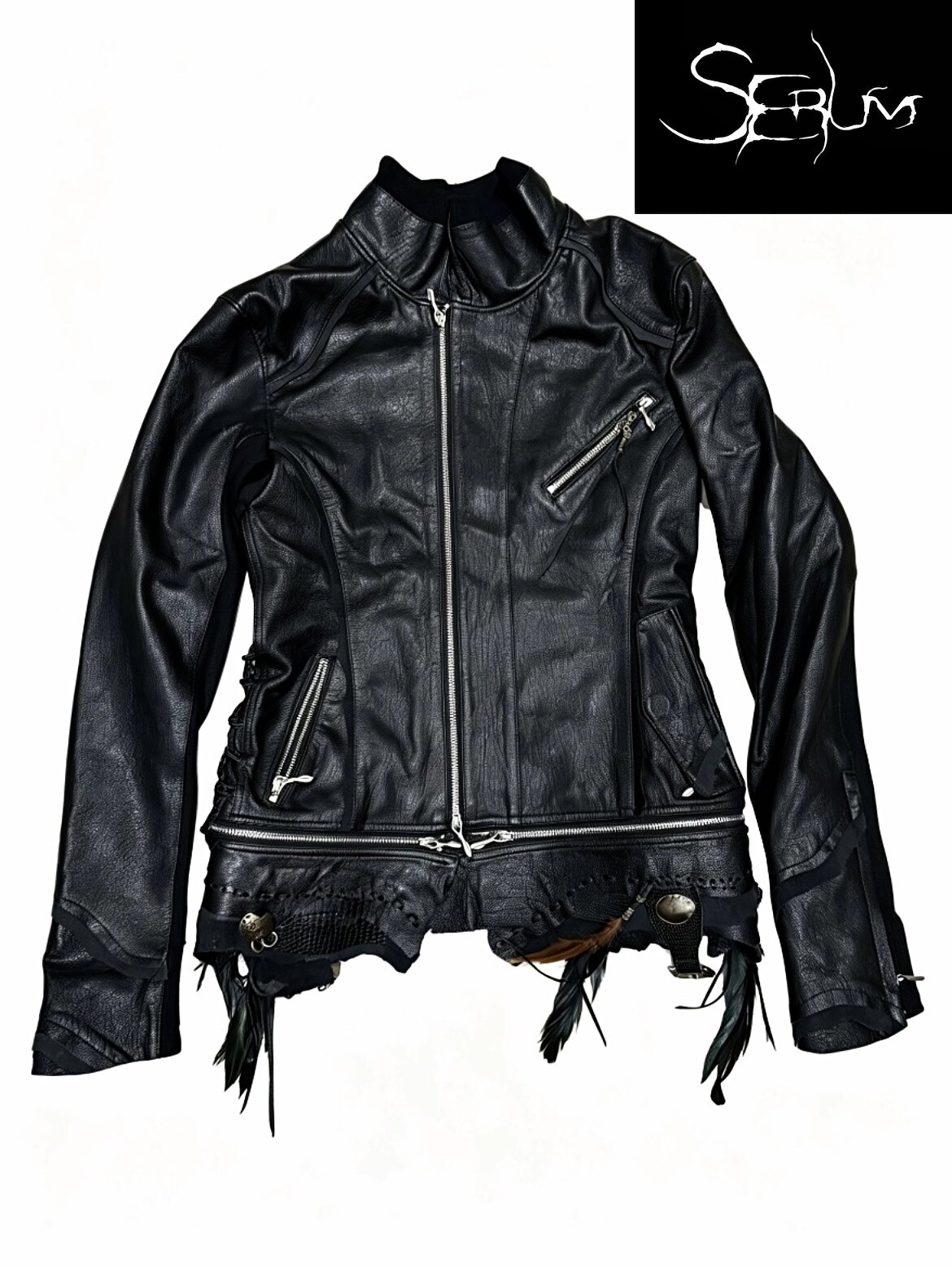 thumbnail for Serum defeats Beat it, a crystal sheepskin jacket, gem tassel, feather featherskin, lizard skin, and a military locomotive