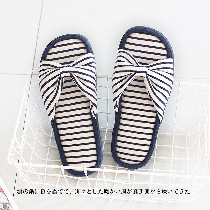 夏季居家用室内拖鞋女可爱纯棉透气开口四季地板厚底防滑空调月子在类目 居家布艺, 家居拖鞋/凉拖/棉拖/居家鞋中 - 来自Buy2taobao.com提供专业的淘宝代购服务