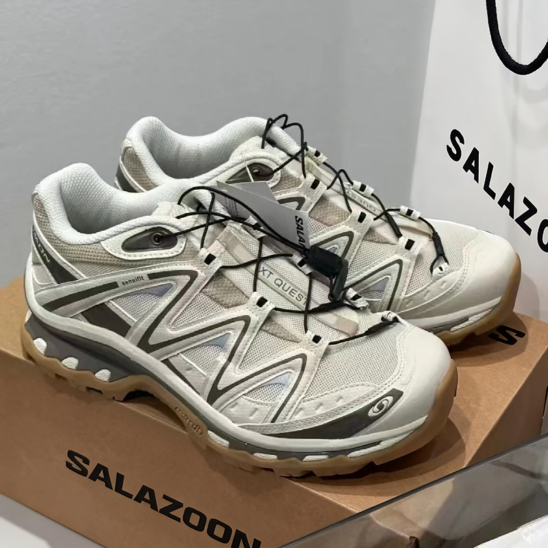 莆田xt quest摩卡棕银渐层户外登山鞋xa pro3d合金黑黑武士徒步鞋