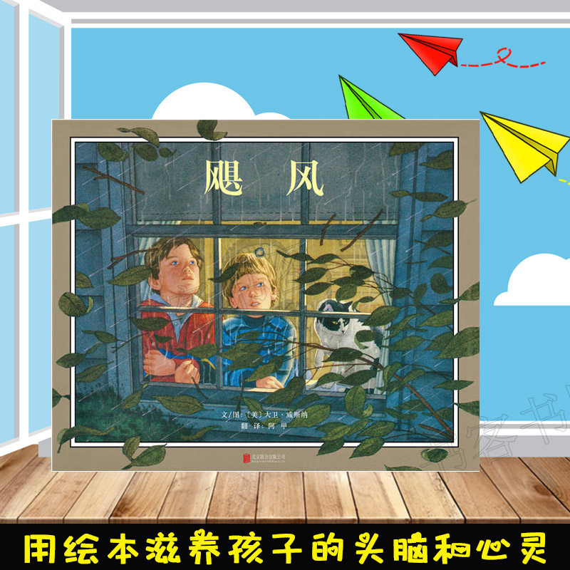 飓风 绘本 绘本故事书幼儿园小中大班好习惯故事书养成儿童绘本4-6岁