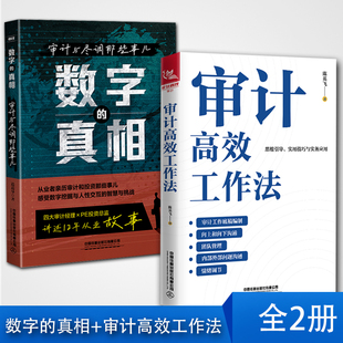 【全2册单本任选】审计高效工作法+数字的真相：审计与尽调那些事儿审计财务审计手把手带你训练实操塑造财务思维财务管理会计书