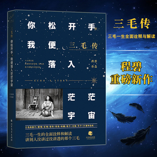 包邮 讲别人没讲过没讲透 你松开手我便落入茫茫宇宙 三毛传记全面诠释和解读三毛一生 那个三毛 作家程碧新作 正版