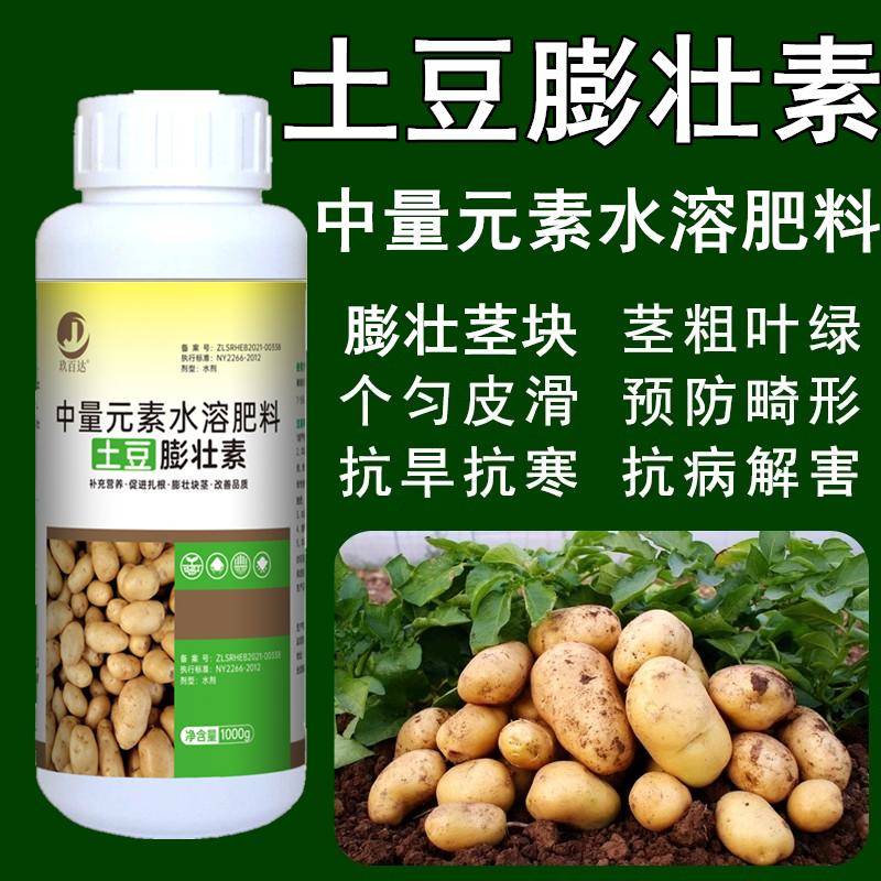 土豆膨大素根茎肥料非复合肥马铃薯专用药增收剂种土豆肥料叶面肥