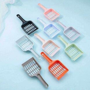 猫砂铲加厚长柄小号大孔豆腐猫砂专用清洁铲宠物厕所实用耐用工具