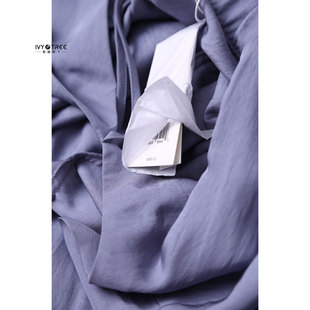 美国原！高衣品女神~醋酸复古希腊女神高腰修身伞状中长连衣裙女