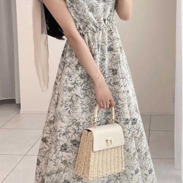 GRL夏季新款野草莓自由市场日系甜美荷叶边超仙高腰碎花连衣裙,个性定制/设计服务/DIY,工作服定制,淘宝优惠券,粉丝福利购,淘宝优惠卷