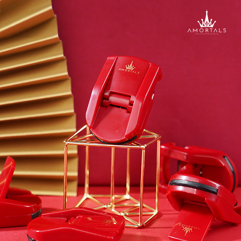 韩国AMORTALS尔木萄睫毛夹自然卷翘持久小型便携式睫毛卷翘器初学