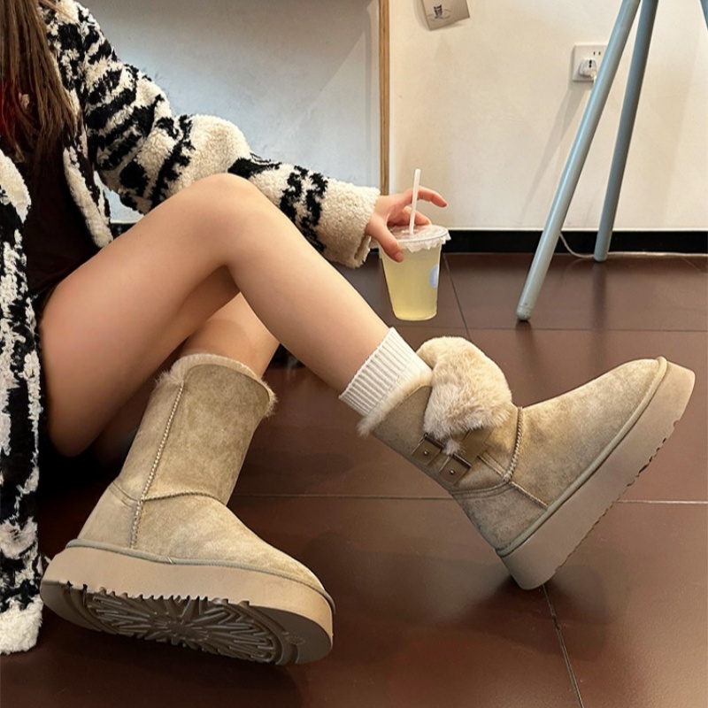 冬季两穿加绒加厚东北雪地棉鞋