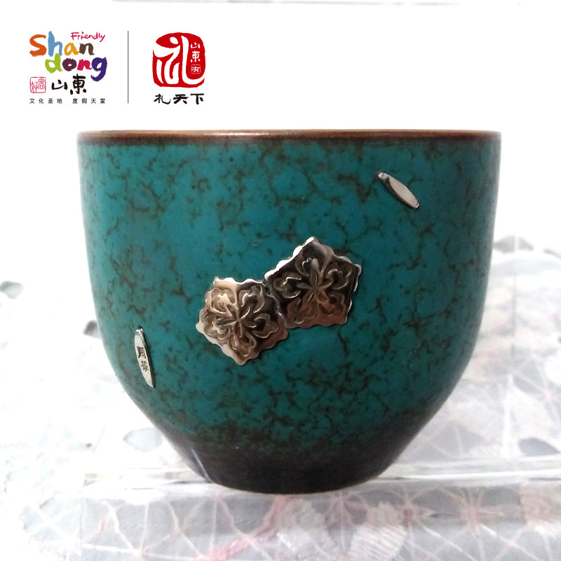 好客山东王门锔宫廷锔艺茶杯