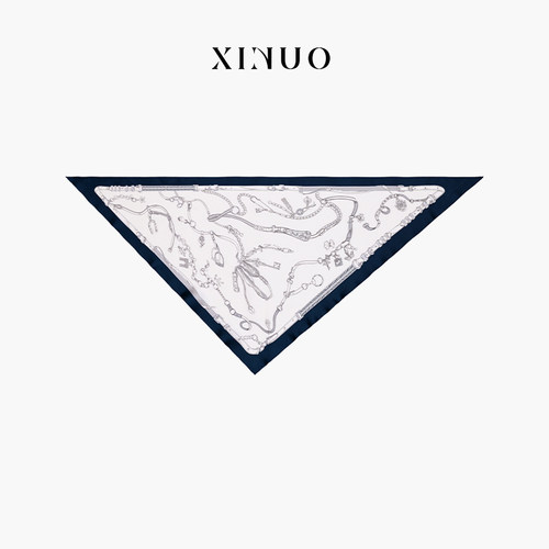 XINUO100%丝巾披肩百搭三角巾