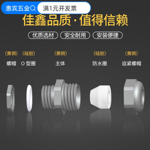 硅胶金属电缆电线防水接头pg7格