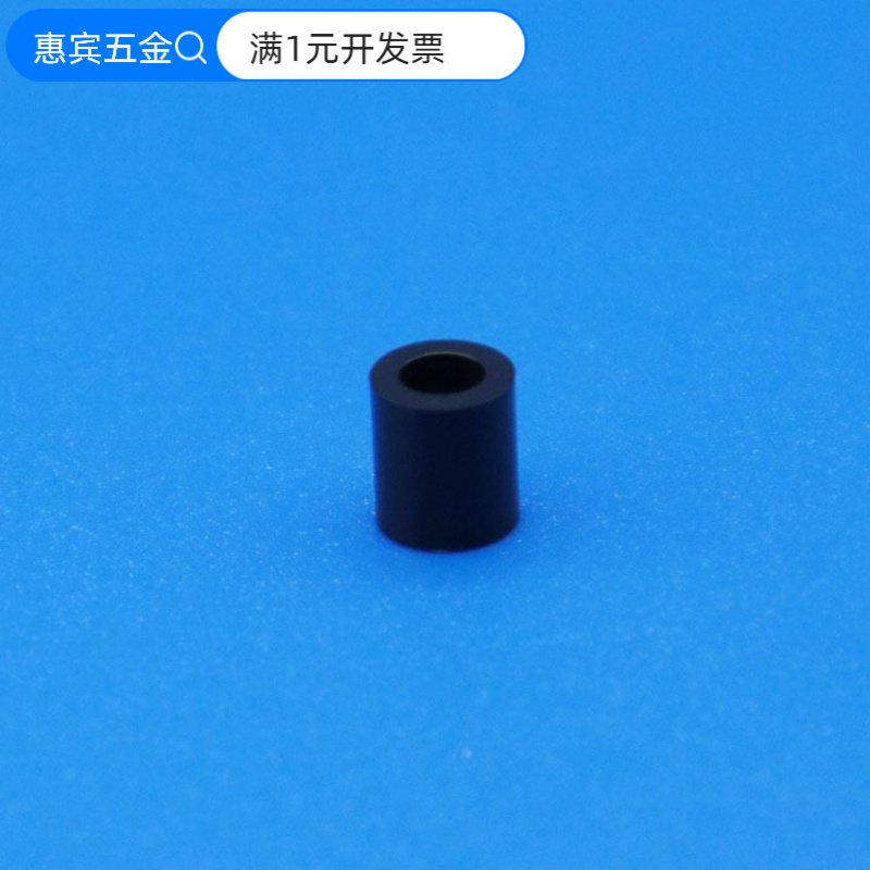 黑色M3M4M5M6M8柱塑料垫片直通柱