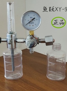 鱼跃XY-98B浮标式氧气吸入器减压阀医用供氧器湿化瓶氧气瓶流量表