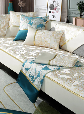 沙发垫子坐垫四季通用防滑靠背盖布扶手巾123L型沙发套罩2025新款