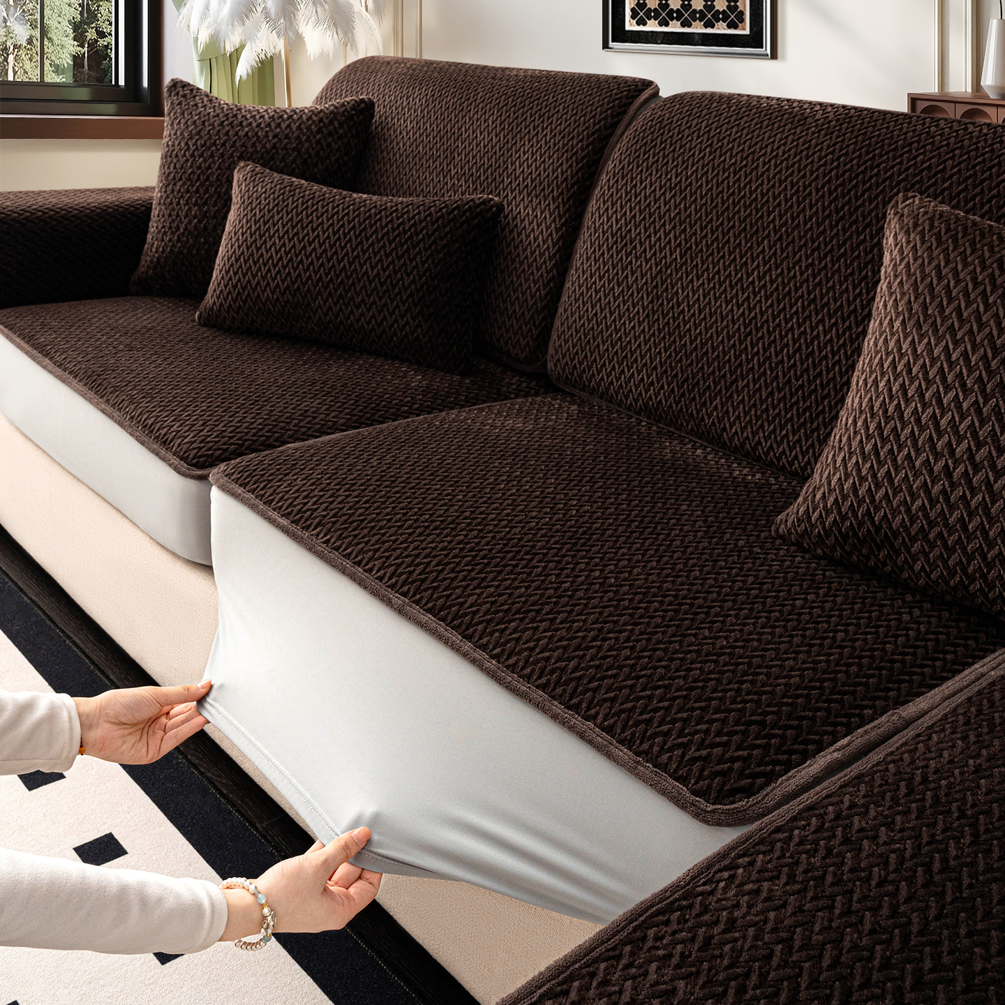 全包沙发垫套罩笠冬季加厚保护套