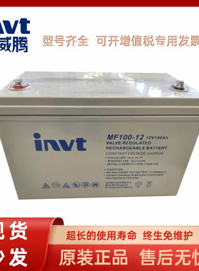 invt英威腾蓄电池MF-12V100ah38ah65ah120ah150ah200a通信UPS电源