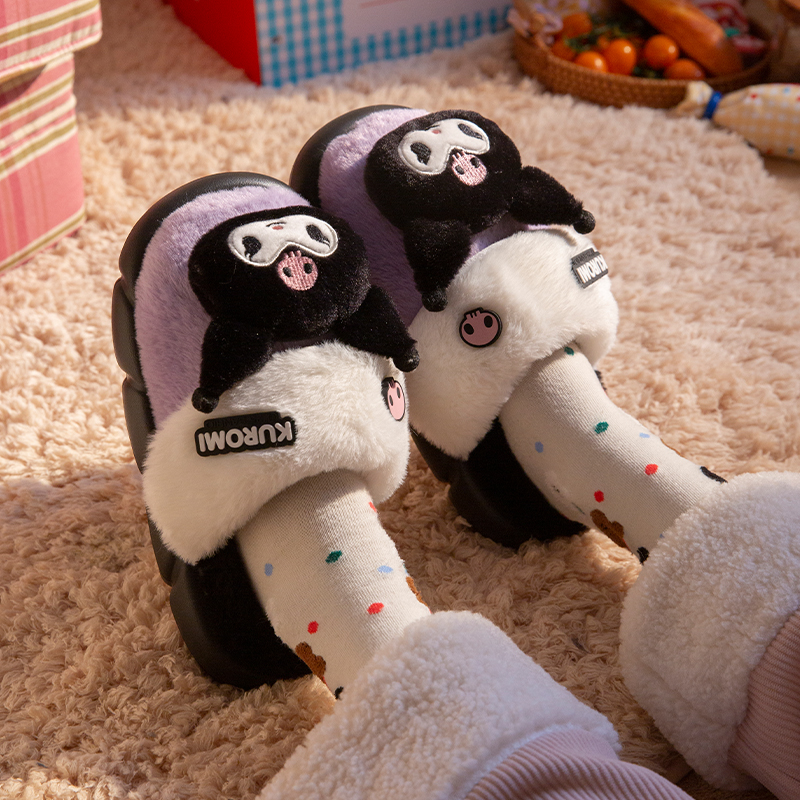 棉拖鞋女童美乐蒂同款室内保暖冬