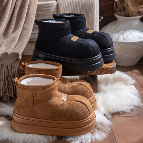 厚底雪地靴女款2025新款冬季外穿