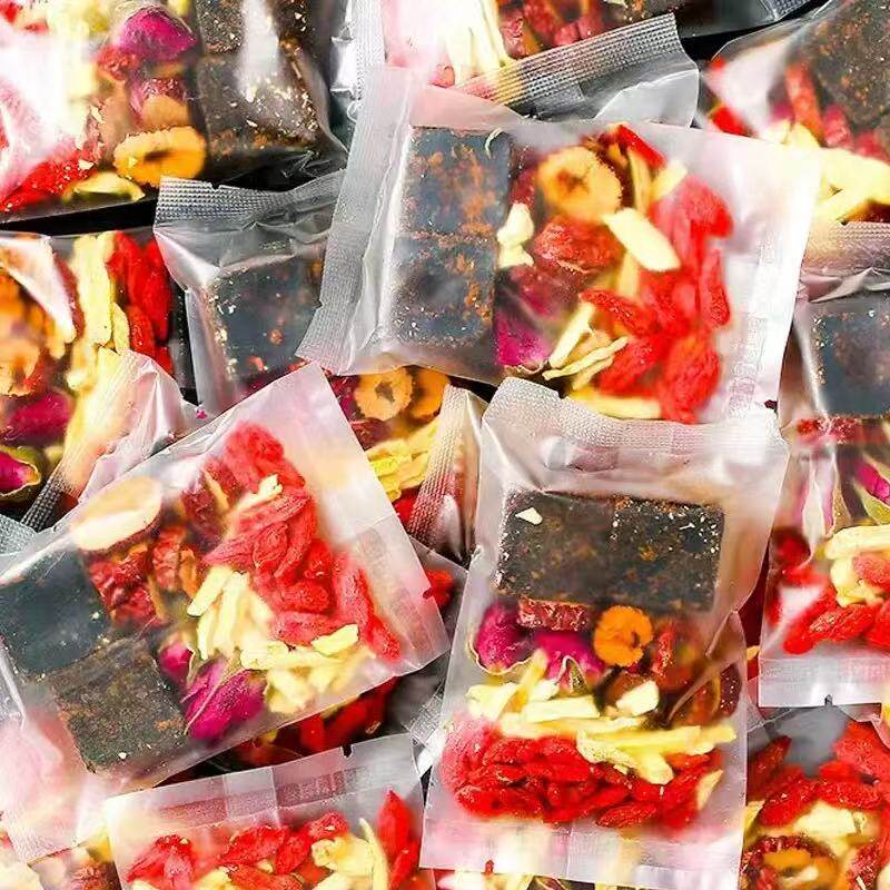 红糖姜茶大姨妈正品官方旗舰店黑糖桂圆红枣枸杞生姜糖姜枣茶茶包