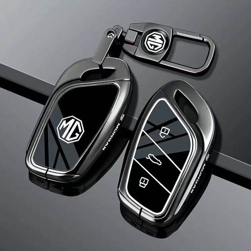适用名爵MG4 EV钥匙套MG5天蝎座MG6领航ES5跨境HS/ZS汽车包扣壳男