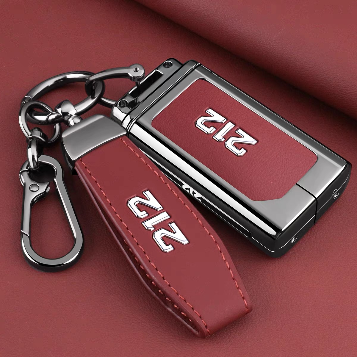 212钥匙套新款212 T01长风二一二越野车机械师汽车遥控包壳扣男女