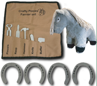 Crafty Ponies玩偶马术 钉蹄师工具 英国设计 马术教学产品