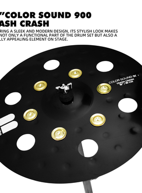 BEATELLO-“黑魔鬼”900系列 18寸特效洞洞铃片特效镲