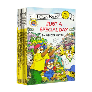 英文原版 小怪物小毛人5册Little Critter I Can Read My first系列绘本 icanread 分级英语课外阅读 赠音频