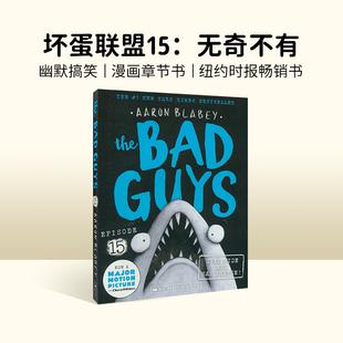 OPEN SAY Bad Scholastic学乐畅销童书 Blabey The 儿童漫画电影小说 WIDE Guys 坏蛋联盟 ARRRGH AND Aaron 英文原版
