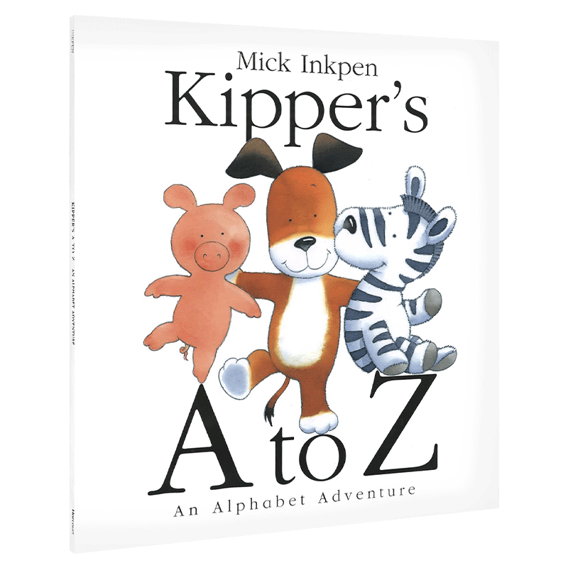 英文原版 Kipper's A to Z an Alphabet Adventure原版漫画书英文绘本