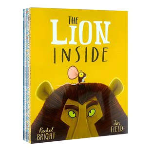 现货 英文原版 Rachel Bright 我做得到系列 Lion Inside/Koala Who Could/Squirrels 6册 儿童行为情商社交绘本小老鼠和大狮子