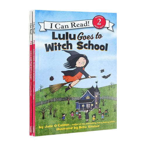 女孩露露系列2册英文原版 I can read Level 2 分级阅读