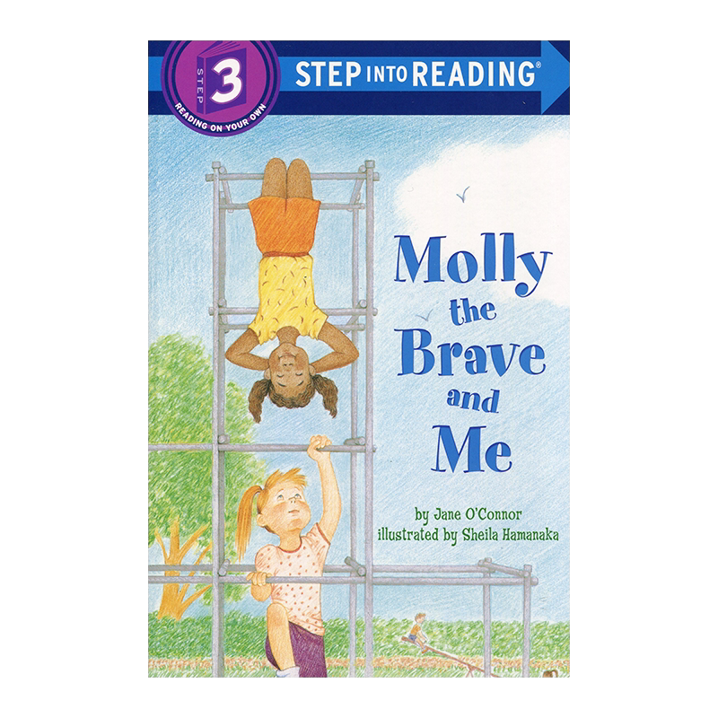 莫莉和我兰登分级step into reading三阶Molly the Brave and Me原版漫画书英文绘本
