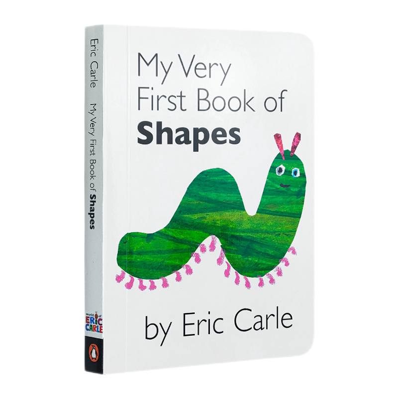 艾瑞卡尔Eric Carle 我的第一个图书馆英文原版 My Very First Library:Shapes 形状启蒙认知英语绘本原版漫画书英文绘本
