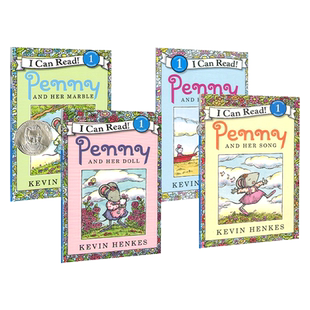 4本 进口英文原版绘本 Penny and Her（ICR） 小老鼠佩妮 4册合售i can read level 1阶一级分级读物 幼儿童英语课外书