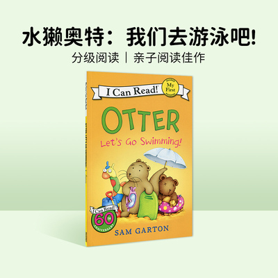 水獭奥特英文呢原版分级阅读绘本