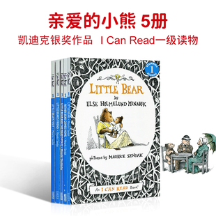 Read Little 亲爱 Can Bear小熊系列5册汪培珽第二阶段英文原版 绘本书单I level 小熊英文原版 1幼儿童4 8岁分级读物1阶段一级