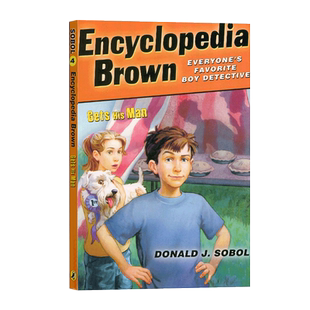 英文原版 Encyclopedia Brown: Gets His Man 百科全书小布朗