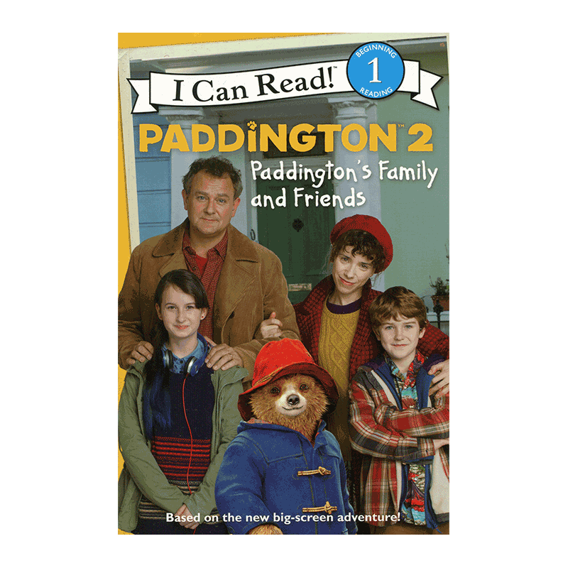 进口英文原版绘本帕丁顿熊 Paddington's Family and Friends 帕丁顿熊的家人和朋友们 i can read 1阶分级读物1级 课外读物