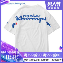 T恤男士 白色潮牌宽松情侣半袖 ROOSTER CHAMPION法国公鸡冠军短袖