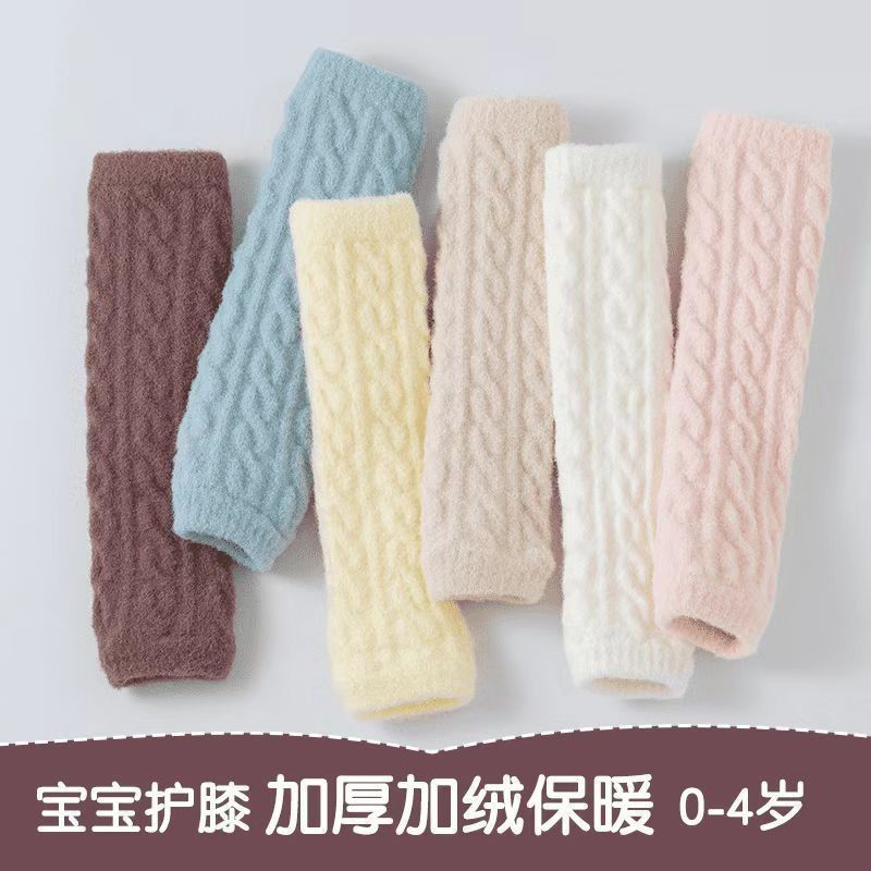 秋冬加绒加厚婴幼儿过膝袜套