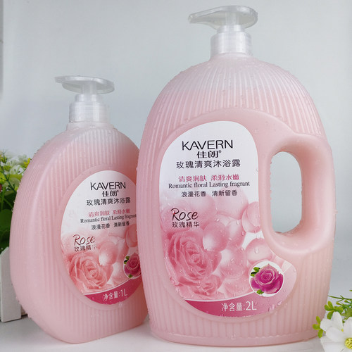 佳朗玫瑰清爽沐浴露男女通用留香