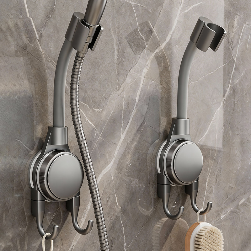 吸盘花洒支架淋浴喷头底座儿童可移动调节浴室家用固定神器免打孔,家装主材,花洒配件,淘宝优惠券,粉丝福利购,淘宝优惠卷