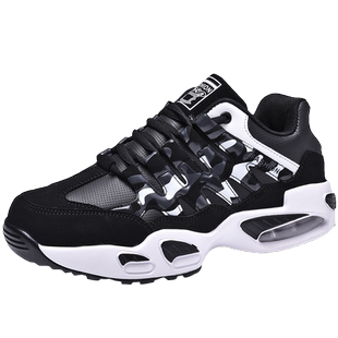 青少年运动鞋旋转扣大童男鞋无鞋带加绒棉鞋初中学生男孩碳板跑鞋