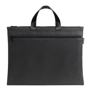 得力文件袋手提袋公文袋加厚帆布拉链袋文件收纳袋商务电脑包公文包学生补习袋包档案包文件夹5840手提包