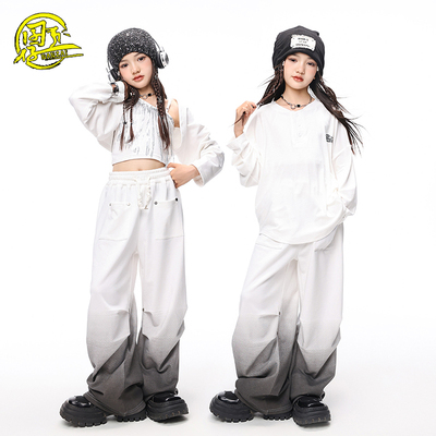 女童爵士舞演出服走秀服街舞服