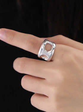 镂空不规则开口戒指古罗珠宝时尚